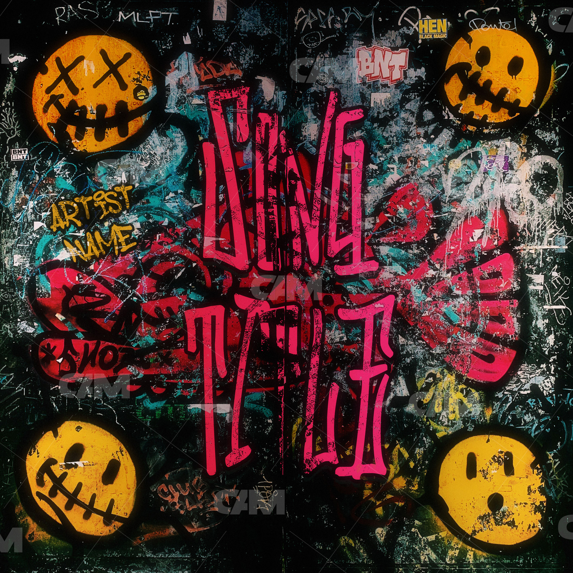 Graffiti Wall Typo 7
