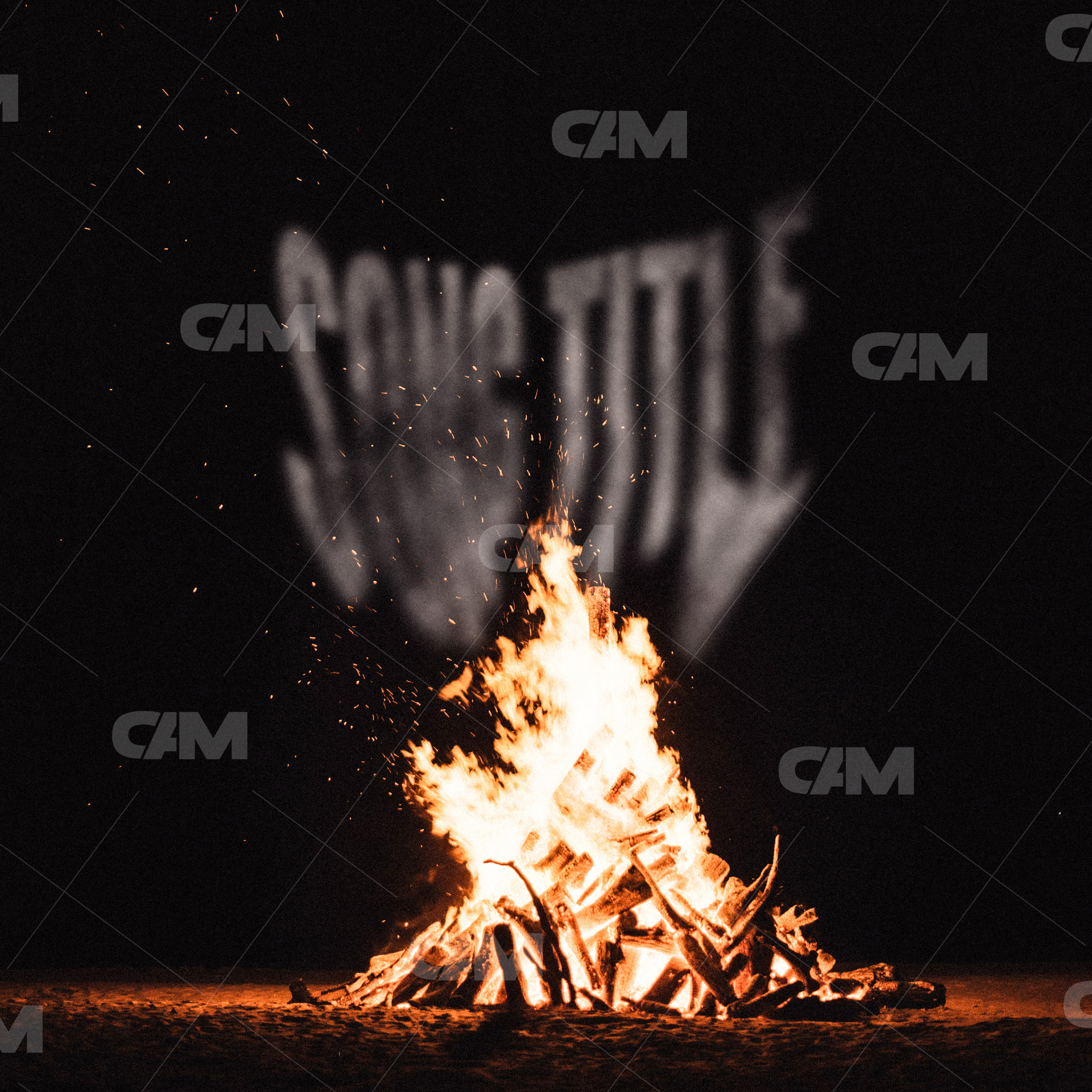 Smoke Text Fire